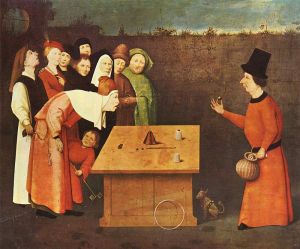 Hieronymus Bosch, "The Conjurer" (circa 1450-1516)